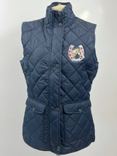 Load image into Gallery viewer, Horse embroidered gilet LADIES
