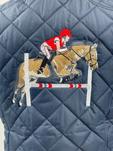 Load image into Gallery viewer, Horse embroidered gilet LADIES
